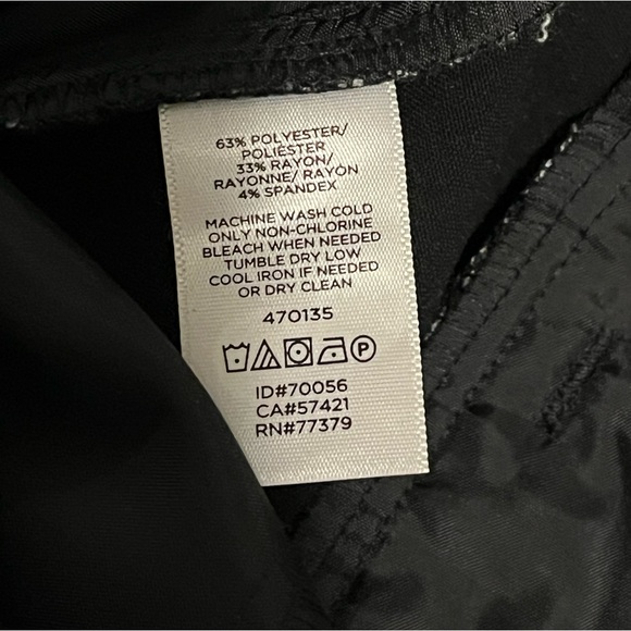 Ann Taylor Monochrome Houndstooth Trousers - Picture 6 of 10